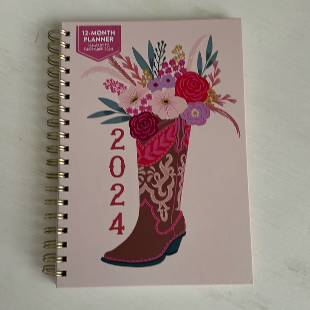 2024 Cowgirl theme planner